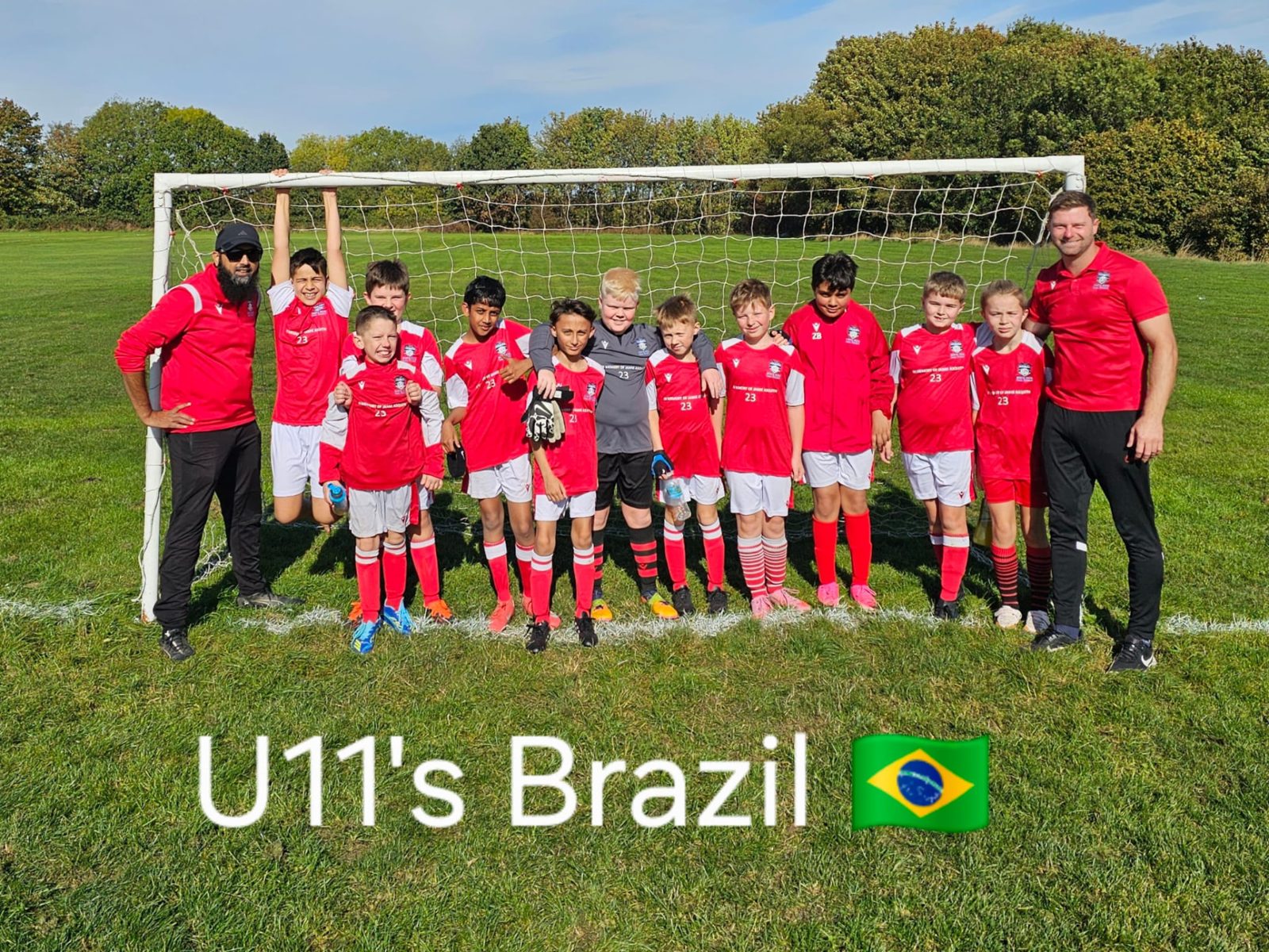 Under 11s Under 11s Brazil team photo