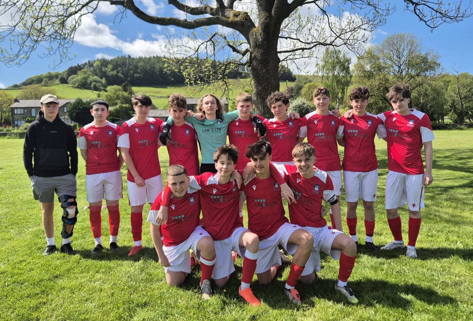 Under 16s Under 16s Brazil team photo